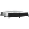 Cama Outros Preto 200 x 200 cm Couro sintético 3