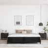 Cama Outros Preto 200 x 200 cm Couro sintético 5