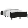 Cama box spring con colchón Negro 120 x 200 cm Terciopelo 3