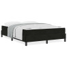 Cama box spring con colchón Negro 140 x 190 cm Terciopelo 4