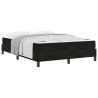 Cama box spring con colchón Negro 140 x 200 cm Terciopelo 3