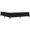 Cama box spring con colchón Negro 180 x 200 cm Terciopelo 2