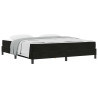 Cama box spring com colchão Preto 180 x 200 cm Veludo 3