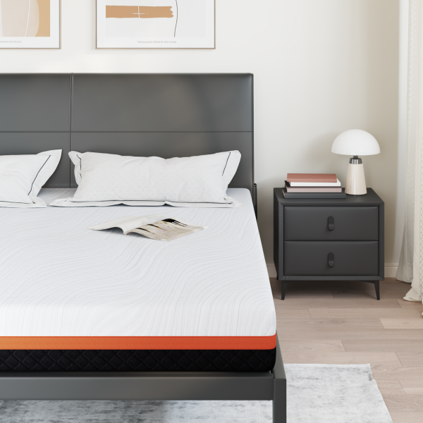 Colchões Branco. Cinza 200 x 200 cm M 3