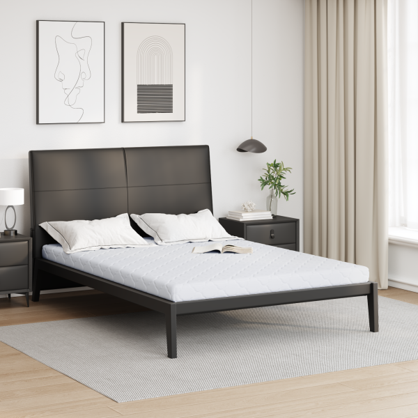 Colchones Blanco 200 x 160 cm Tela de poliéster 100% D