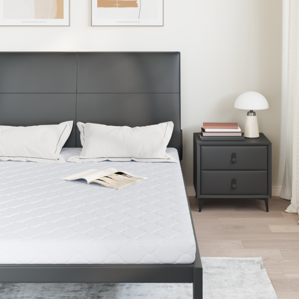 Colchones Blanco 200 x 160 cm Tela de poliéster 100% M 3