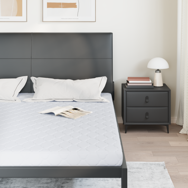 Colchones Blanco 200 x 180 cm Tela de poliéster 100% M 3