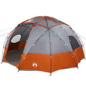 Barraca Cinzento e laranja Largo Poliéster e Fibra de Vidro H