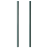 Postes de cerca 2 pcs Verde 120 cm 3