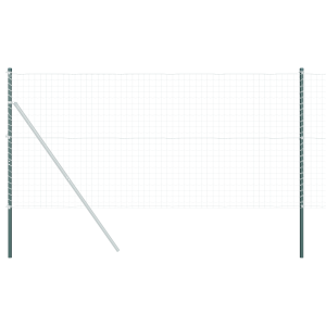 Postes de cerca 2 pcs Verde 140 cm H