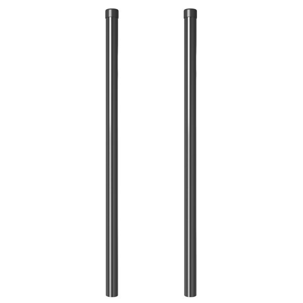 Postes de cerca 2 pcs Gris 100 cm M 3