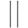 Postes de cerca 2 pcs Gris 100 cm 3