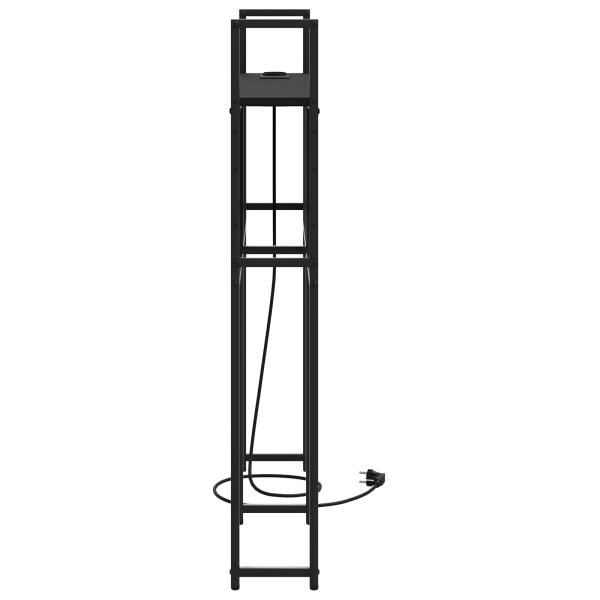 Cabeceira de armazenamento com cabeceira Carvalho preto 80 cm M 5