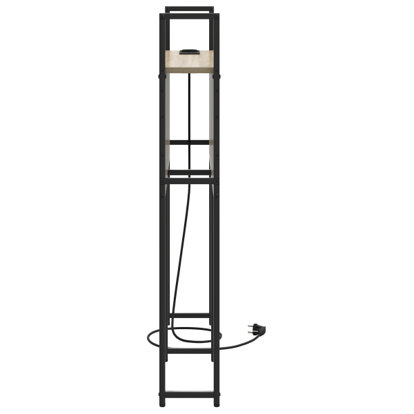 Cabecera de almacenamiento con cabecera Roble Sonoma 100 cm M 5