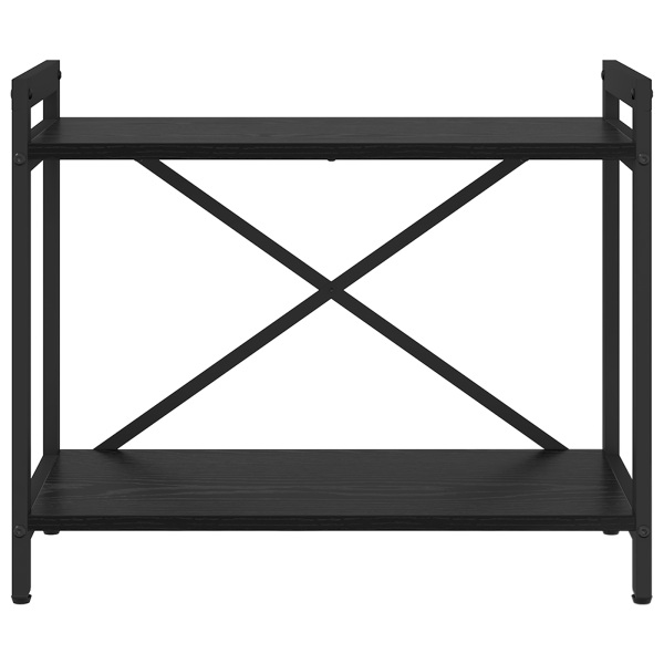 Estantería Roble negro 60 x 30 x 48.5 cm Madera contrachapada M 5