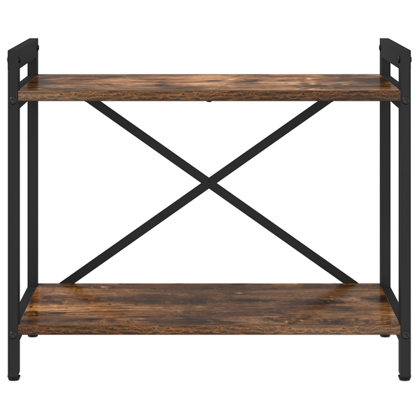 Estantería Roble ahumado 60 x 30 x 48.5 cm Madera contrachapada M 5