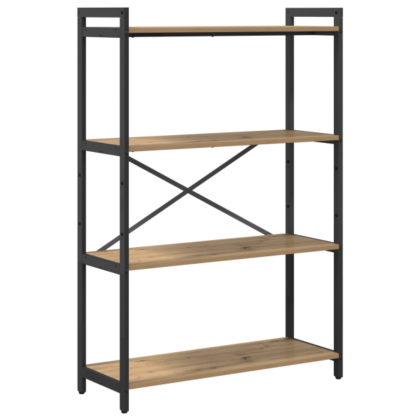 Estantería Roble artisan 80 x 30 x 118 cm Madera contrachapada M 2