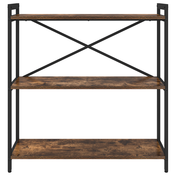 Estantería Roble ahumado 80 x 30 x 83 cm Tablero de partículas M 5