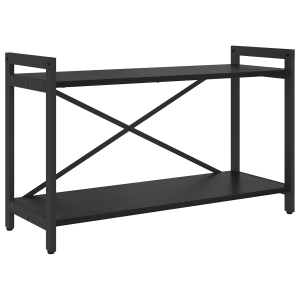 Estantería Roble negro 80 x 30 x 48.5 cm Madera contrachapada H