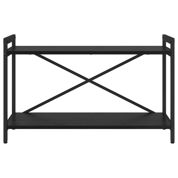 Estantería Roble negro 80 x 30 x 48.5 cm Madera contrachapada M 5