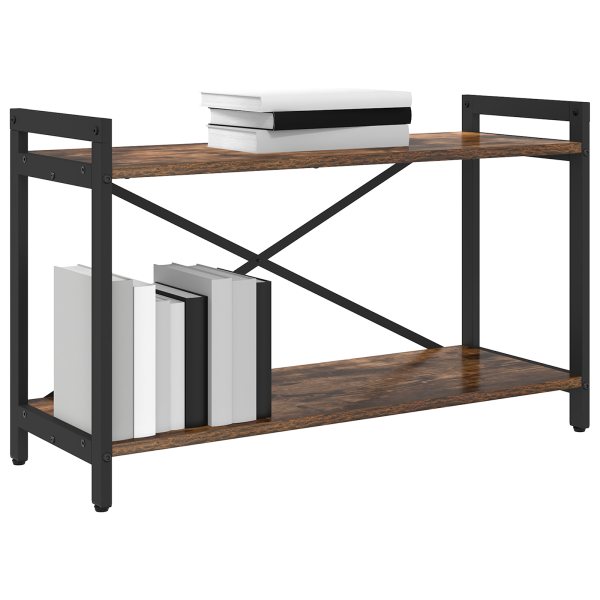 Estante Carvalho fumado 80 x 30 x 48.5 cm Madeira processada M 3