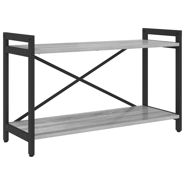 Estantería Gris sonoma 80 x 30 x 48.5 cm Madera contrachapada M 2