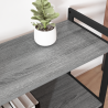 Estantería Gris sonoma 80 x 30 x 48.5 cm Madera contrachapada 4