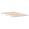 Estructura de cama Blanco 120 x190 cm Madera maciza de pino 2