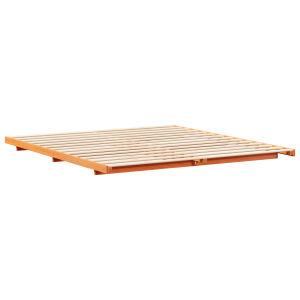 Estructura de cama Marrón cera 180 x 220 cm H