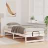 Estrutura de Cama com Alças Branco 90 x 210 cm 5