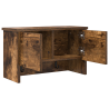 Perchero de pared con estante Roble ahumado 50 x 20 x 30 cm 5