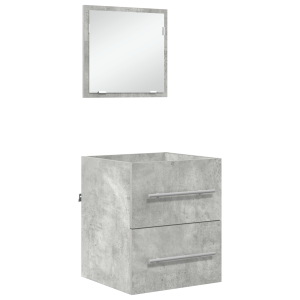 Gabinete de Baño con cajón Gris concreto 41 x 38.5 x 48 cm H