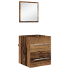 Gabinete de Baño con cajón Madera envejecida 41 x 38.5 x 48 cm 2