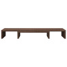 Soporte elevador pantalla ajustable marrón roble 80x24x10.5 cm 4