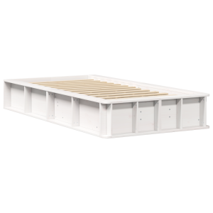 Estructura de cama Blanco 100 x 200 cm Madera maciza H