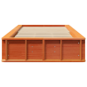 Estructura de cama Marrón cera 80 x 200 cm Madera 5