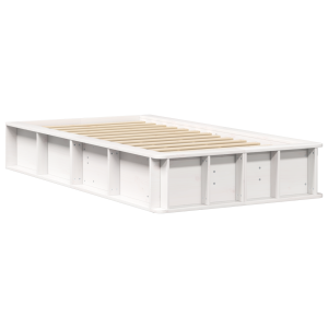 Estructura de cama con almacenamiento Manual Blanco 90 x 190 cm Madera H