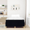 Cama Box Outros Preto e Branco e Preto 120 x 190 cm tecido 5