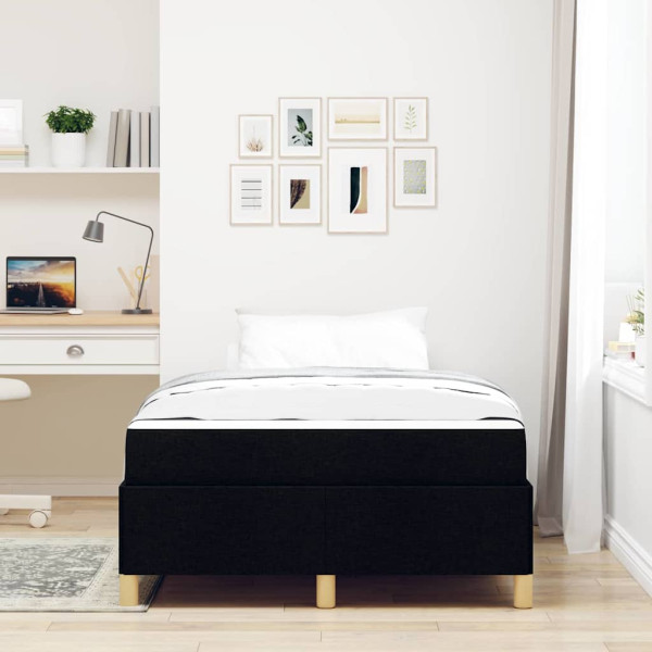 Cama Box Outros Preto e Branco e Preto 120 x 200 cm tecido M 5