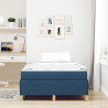 Cama Box Outros Azul e Branco 120 x 200 cm tecido 5