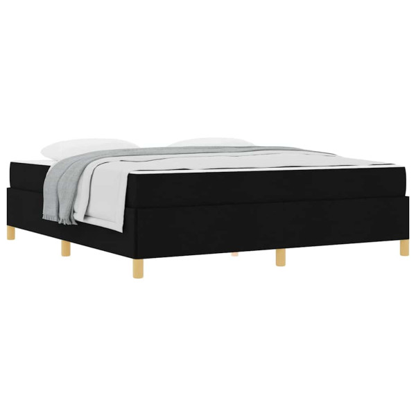 Cama Box Outros Preto e Branco e Preto 180 x 200 cm tecido M 3