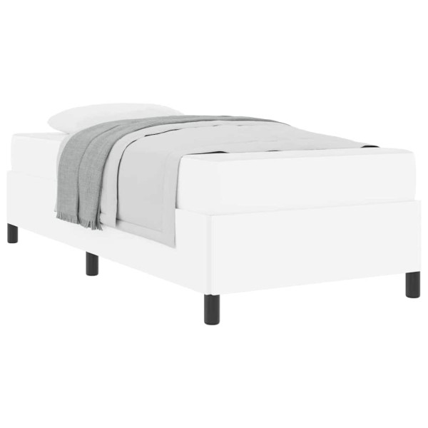Estrutura de cama com colchão Branco 90 x 190 cm M 3