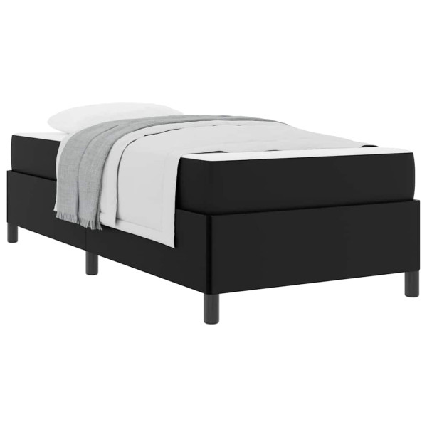 Estructura de cama con colchón Negro 90 x 200 cm M 3