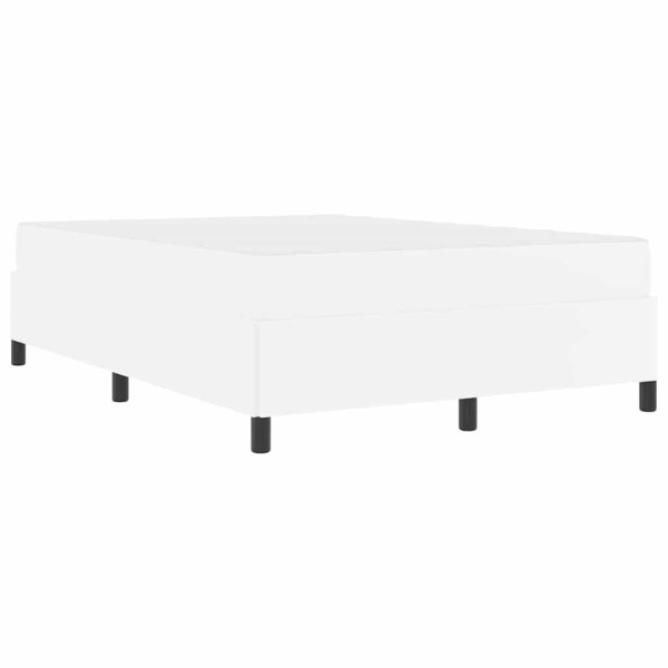 Estrutura de cama com colchão Branco 140 x 190 cm M 2