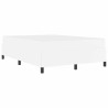 Estructura de cama con colchón Blanco 140 x 190 cm 2