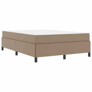 Estructura de cama con colchón Capuchino 140 x 190 cm H