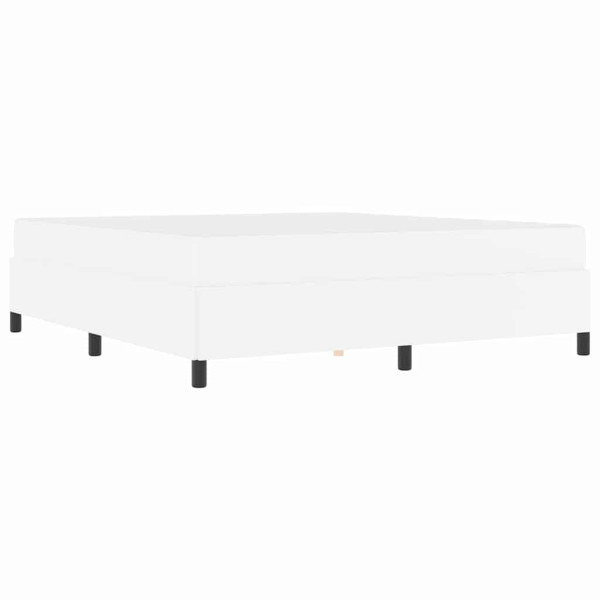 Estrutura de cama com colchão Branco 180 x 200 cm M 2