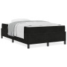 Estructura de cama Otro Negro y Blanco 120 x 190 cm Terciopelo 4