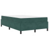 Estructura de cama Otro Verde oscuro y blanco 120 x 190 cm 2