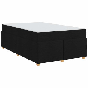Estructura de cama con colchón Otro Negro 120 x 200 cm tela H